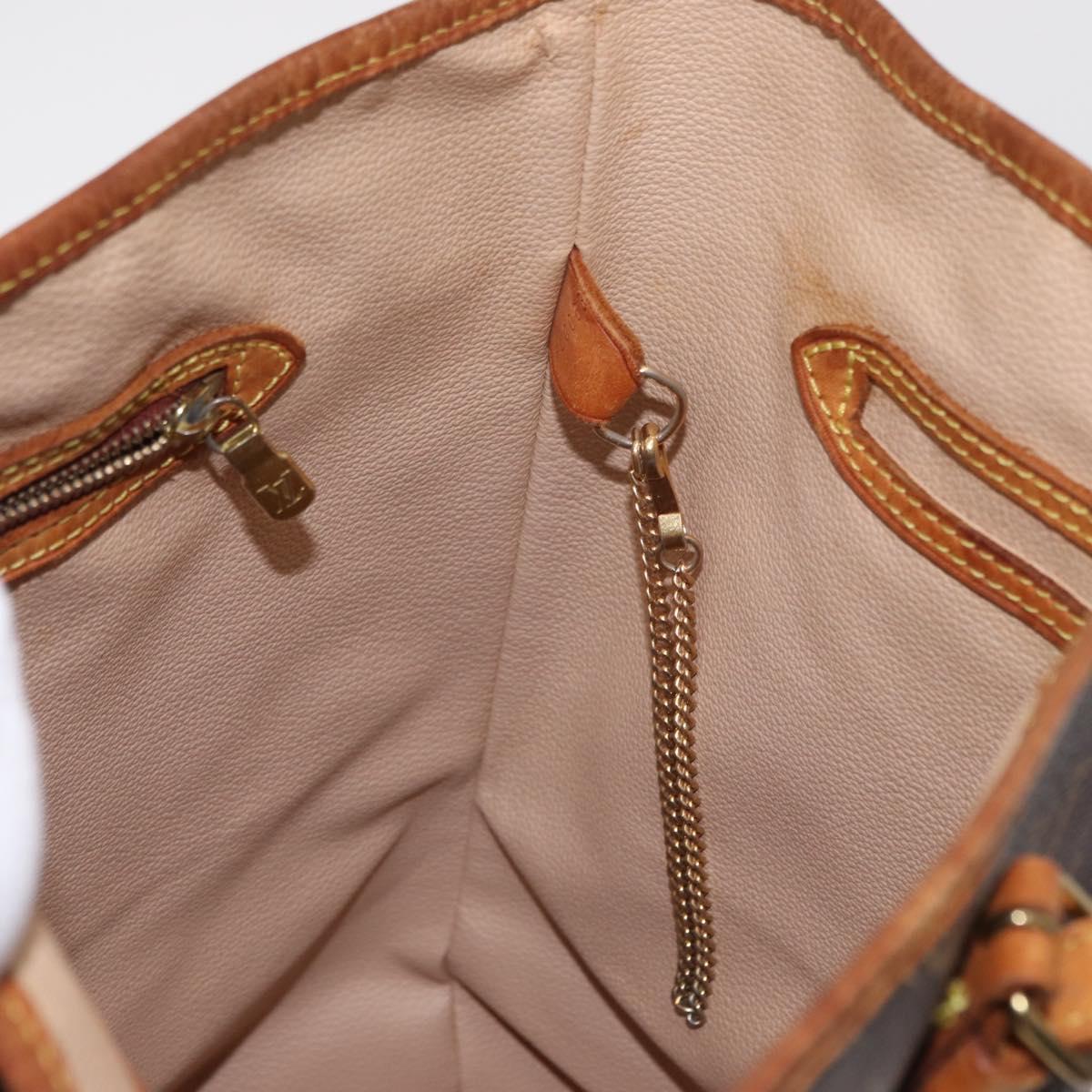 LOUIS VUITTON Monogram Bucket GM Shoulder Bag M42236 LV Auth 154494