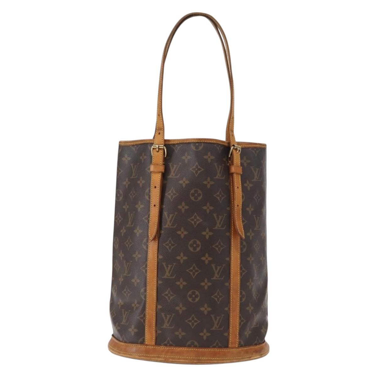 LOUIS VUITTON Monogram Bucket GM Shoulder Bag M42236 LV Auth 154494