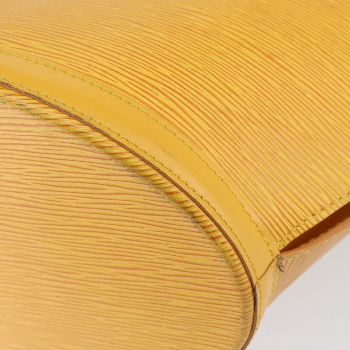 LOUIS VUITTON Epi Saint Jacques Shopping Shoulder Bag Yellow M52269 Auth 154496