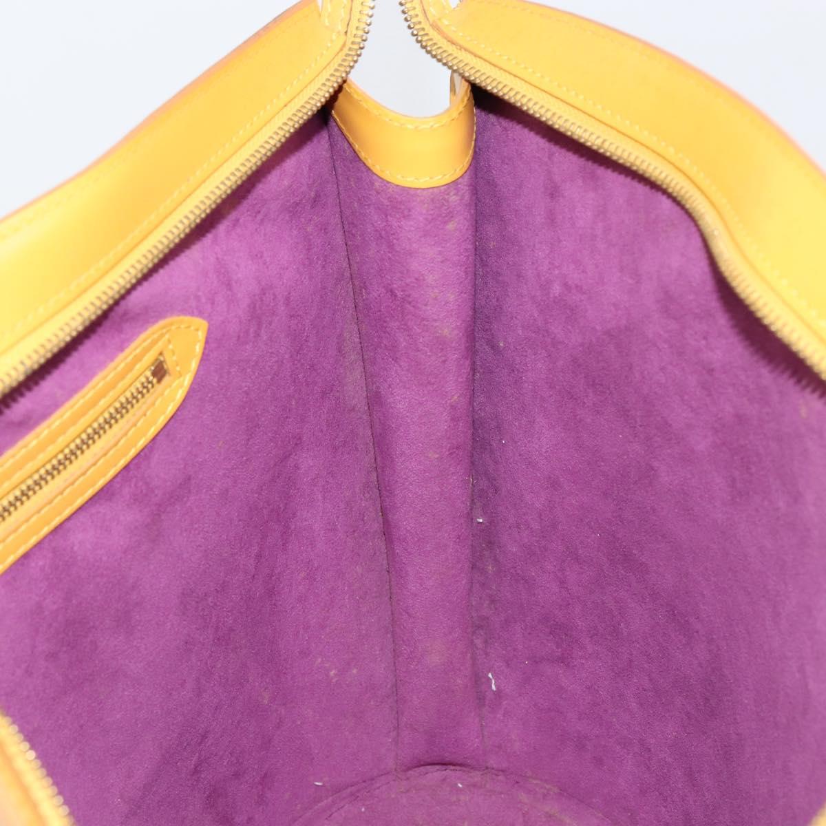 LOUIS VUITTON Epi Saint Jacques Shopping Shoulder Bag Yellow M52269 Auth 154496