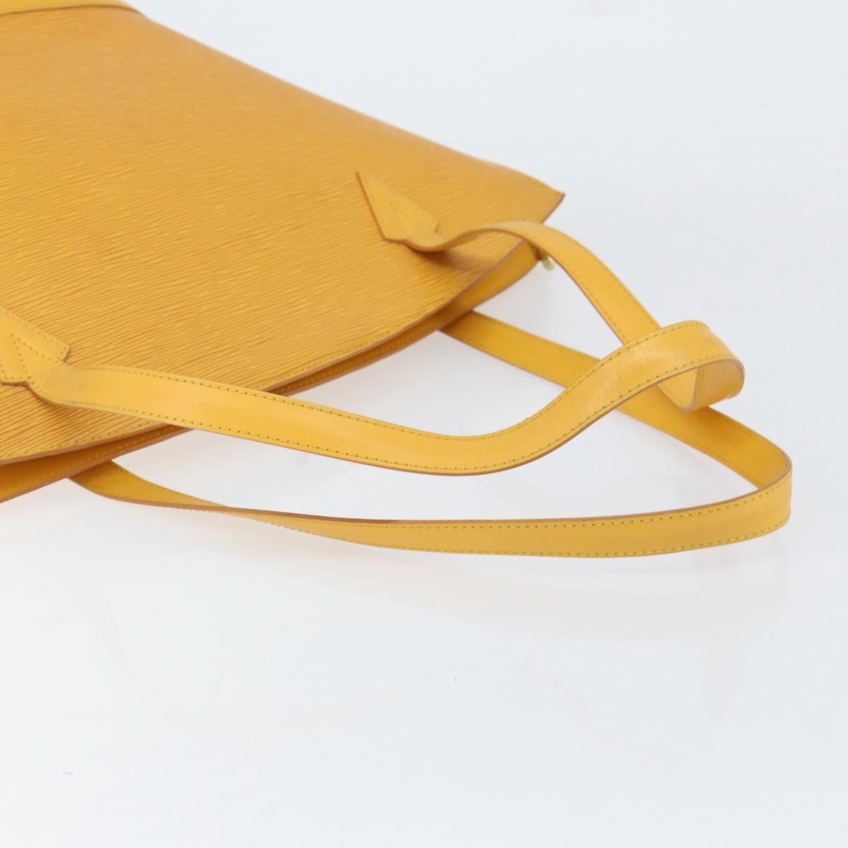 LOUIS VUITTON Epi Saint Jacques Shopping Shoulder Bag Yellow M52269 Auth 154496