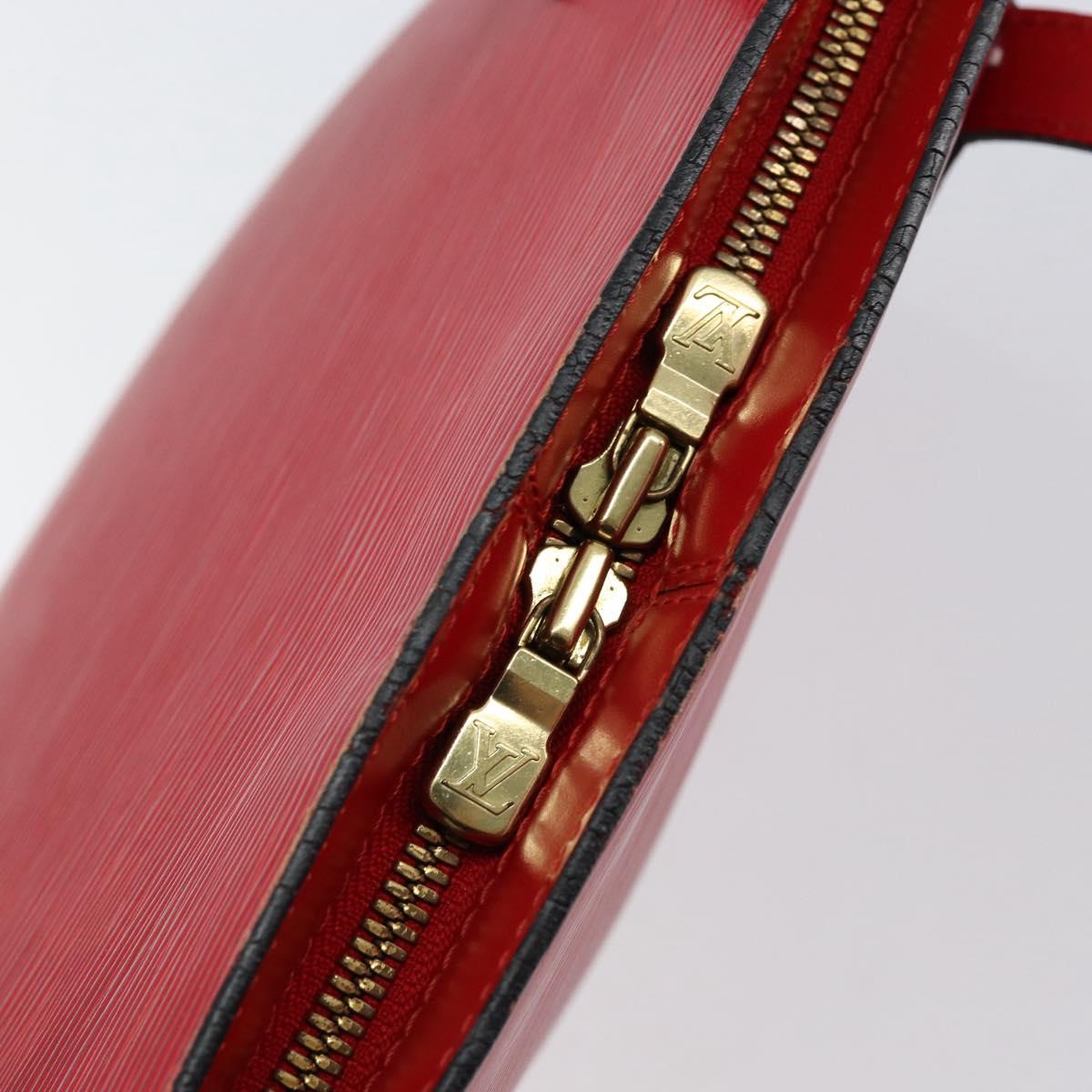 LOUIS VUITTON Epi Lussac Shoulder Bag Red M52287 LV Auth 154497
