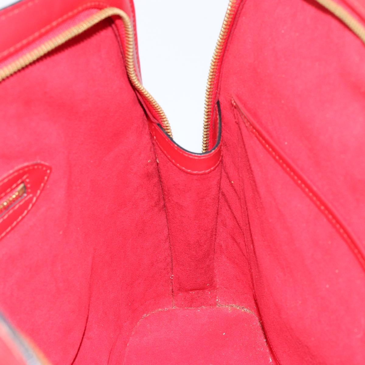 LOUIS VUITTON Epi Lussac Shoulder Bag Red M52287 LV Auth 154497