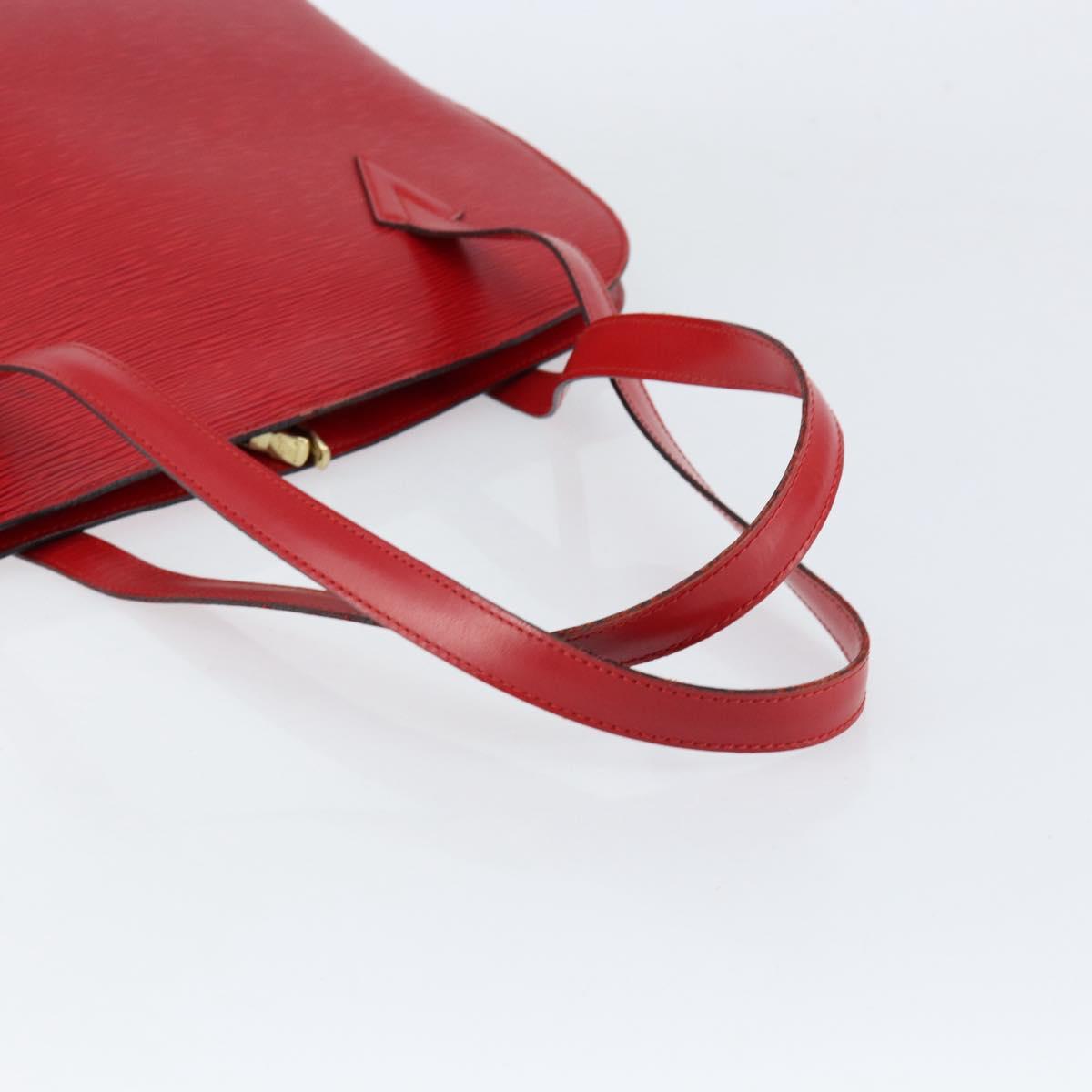 LOUIS VUITTON Epi Lussac Shoulder Bag Red M52287 LV Auth 154497