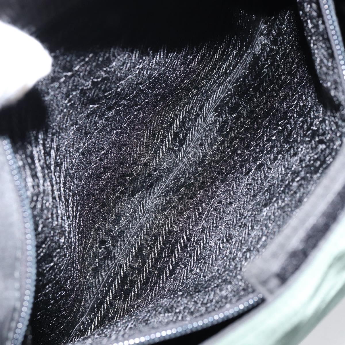 PRADA Shoulder Bag Nylon Green Auth 154515