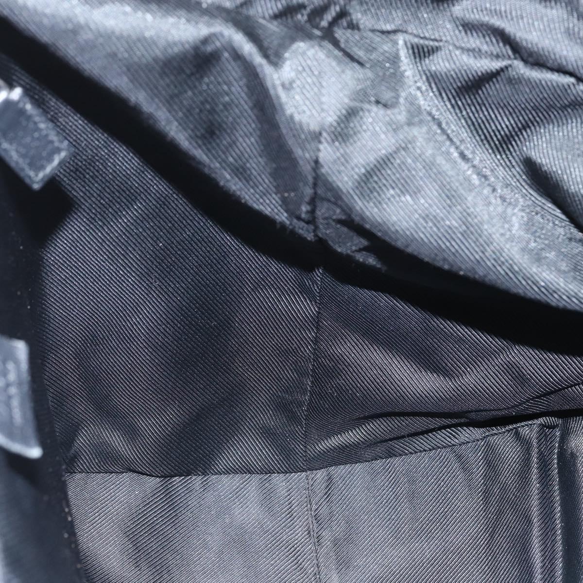 GUCCI GG Canvas Web Sherry Line Tote Bag Black Silver 131231 Auth 154522