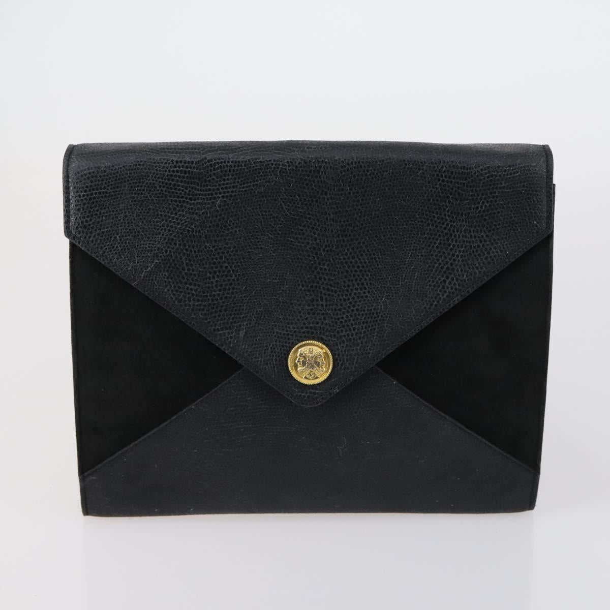 FENDI Celine Macadam Canvas Bag Leather 5 Set Beige Black Brown Auth 154540