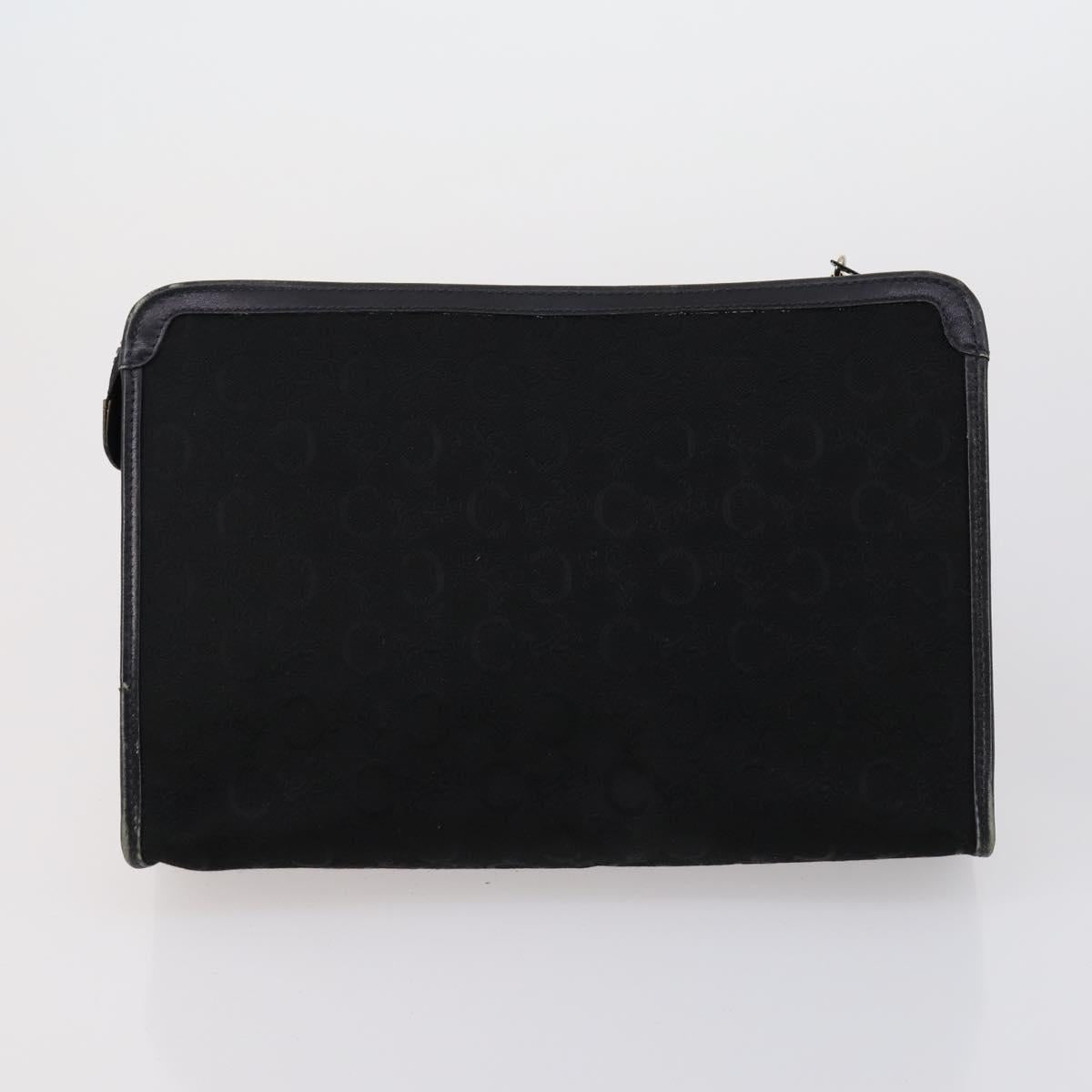 FENDI Celine Macadam Canvas Bag Leather 5 Set Beige Black Brown Auth 154540