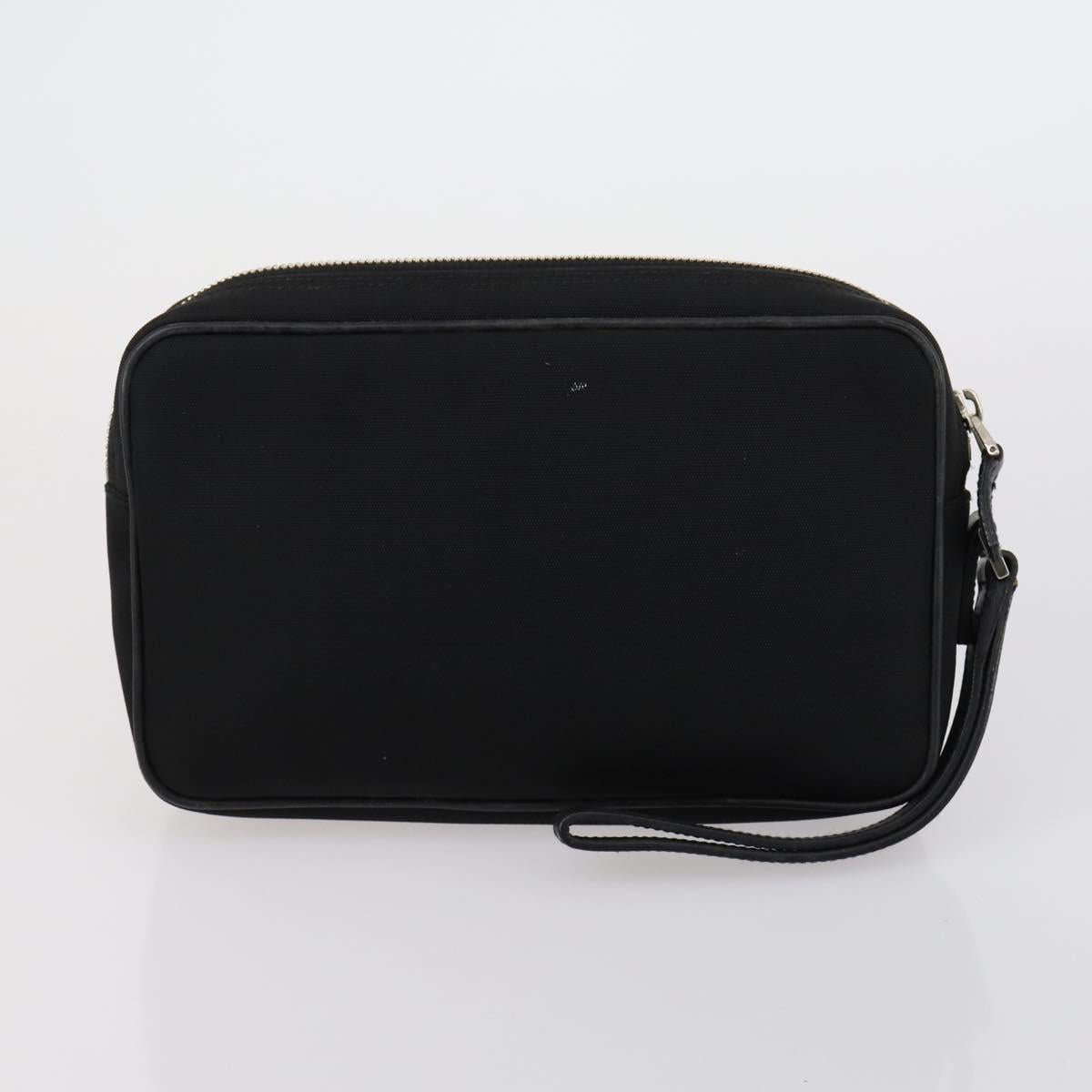 GUCCI GG Plus Supreme Bag PVC Leather Nylon 4 Set Navy Beige black Auth 154542