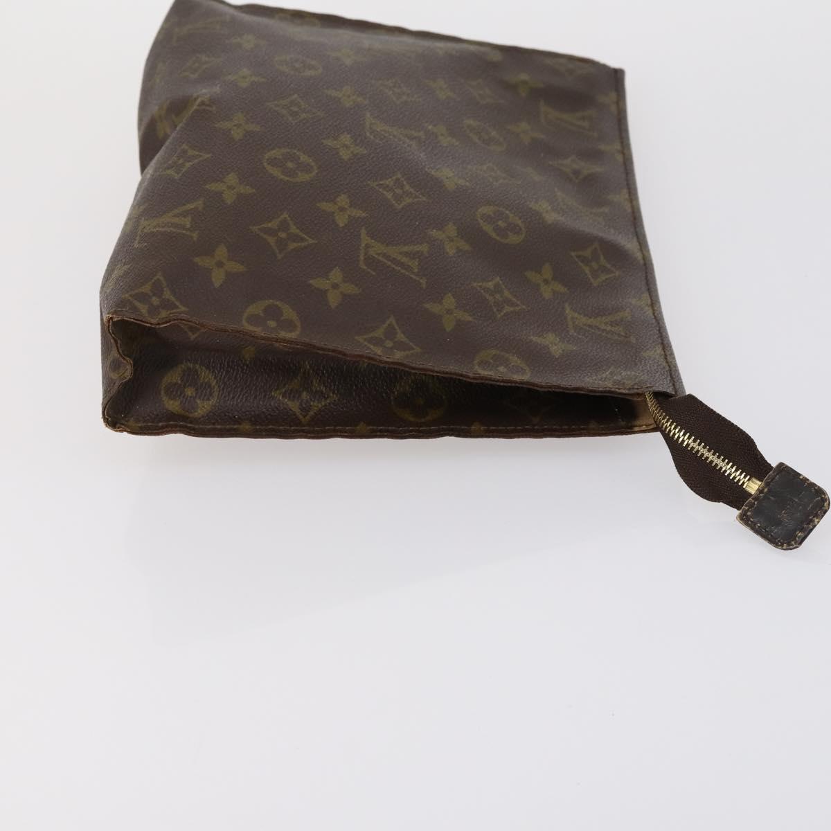 LOUIS VUITTON Monogram Clutch Bag 3 Set LV Auth 154543