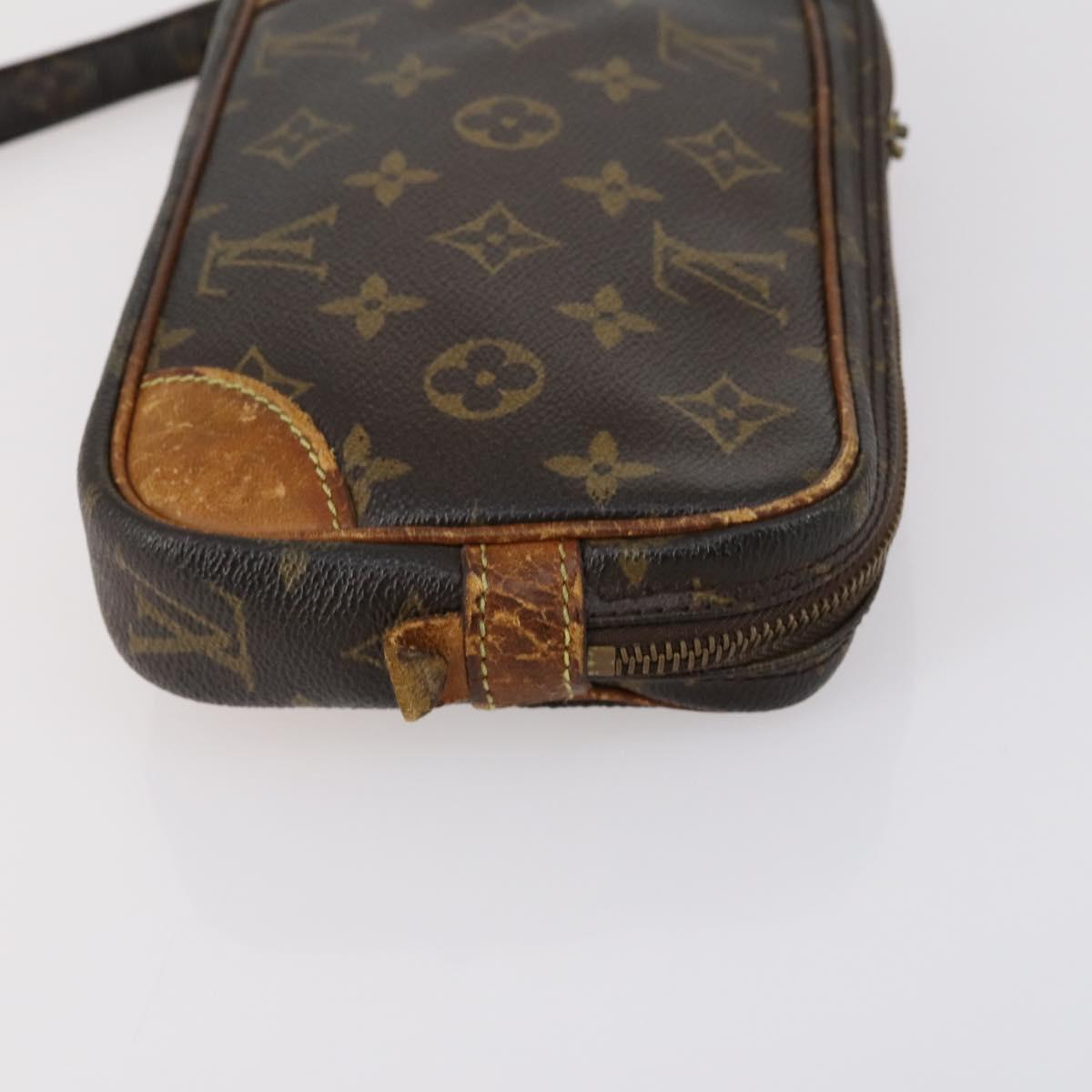 LOUIS VUITTON Monogram Clutch Bag 3 Set LV Auth 154543