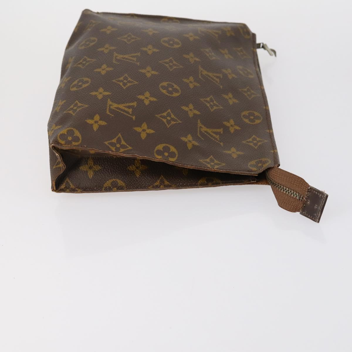 LOUIS VUITTON Monogram Clutch Bag 3 Set LV Auth 154543