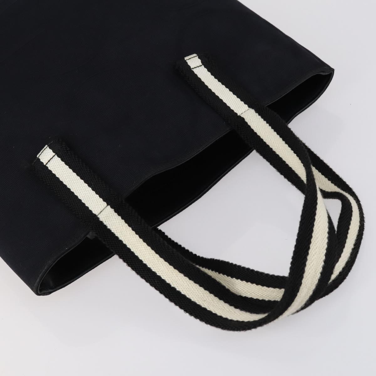 GUCCI GG Supreme Canvas Shoulder Bag PVC Leather 4 Set Black Beige Auth 154546