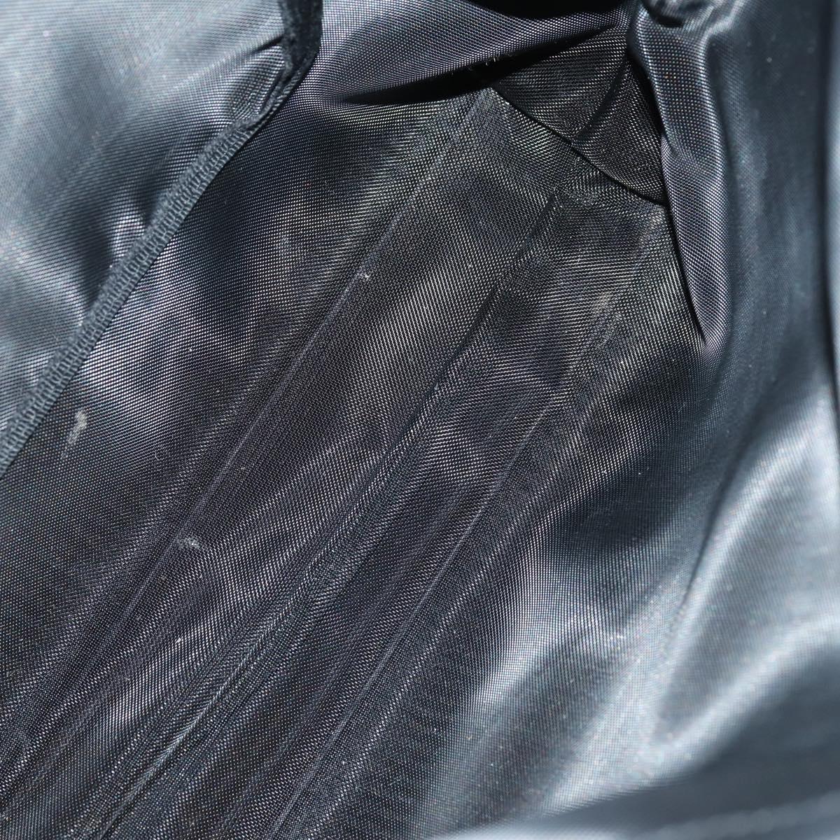 GUCCI GG Supreme Canvas Shoulder Bag PVC Leather 4 Set Black Beige Auth 154546