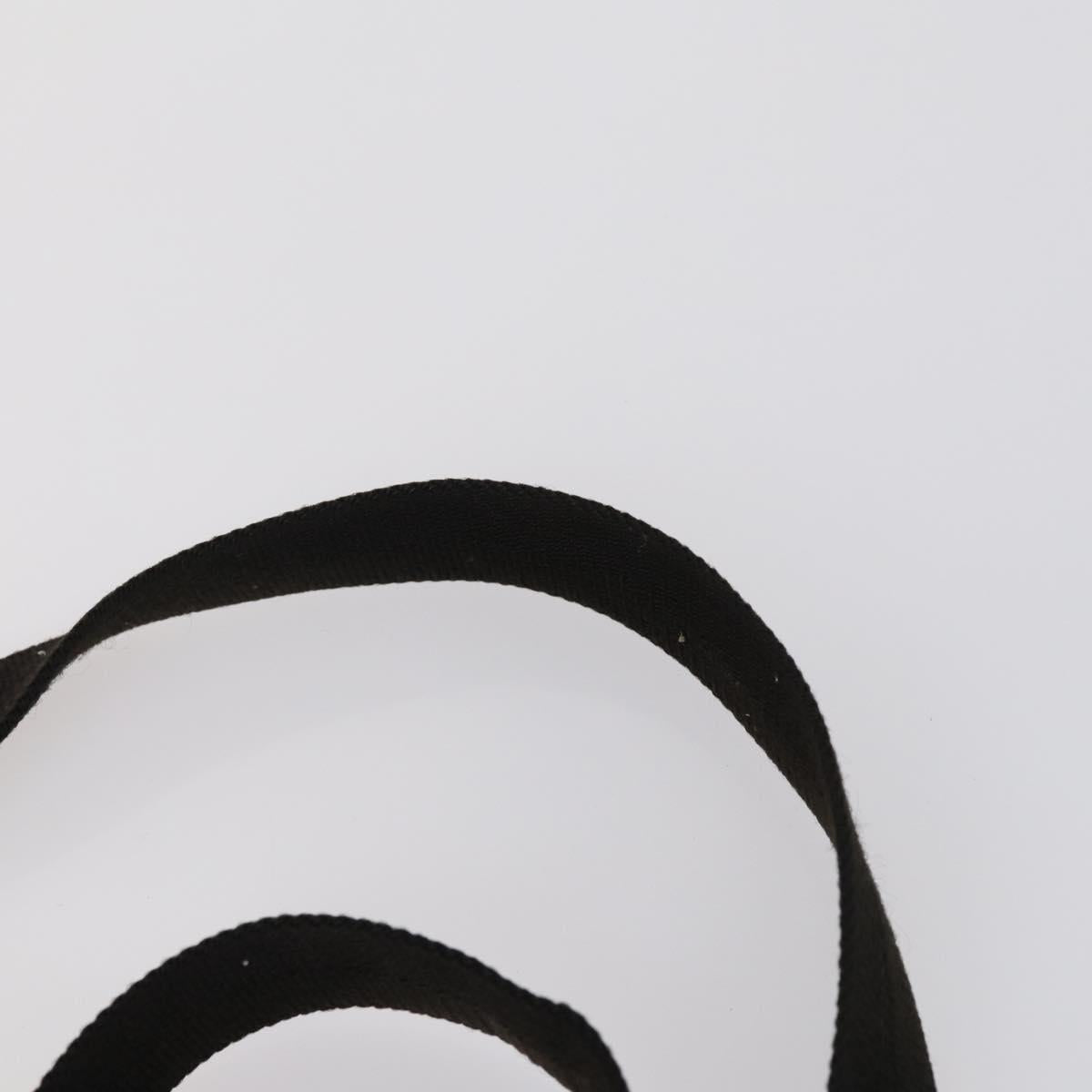 GUCCI GG Supreme Canvas Shoulder Bag PVC Leather 4 Set Black Beige Auth 154546