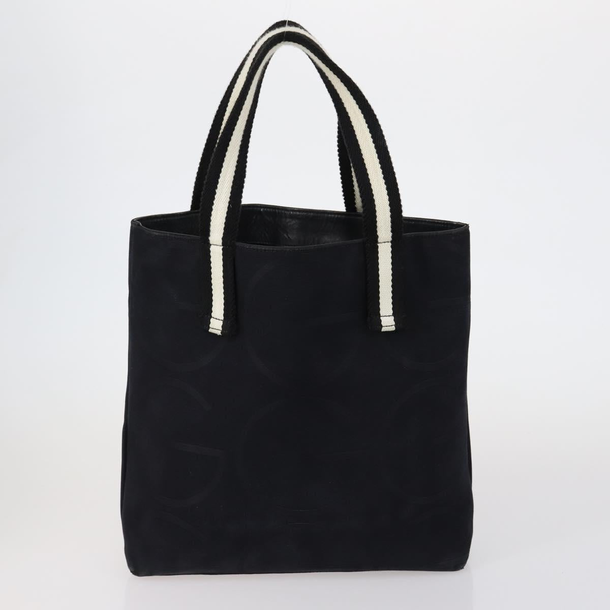 GUCCI GG Supreme Canvas Shoulder Bag PVC Leather 4 Set Black Beige Auth 154546