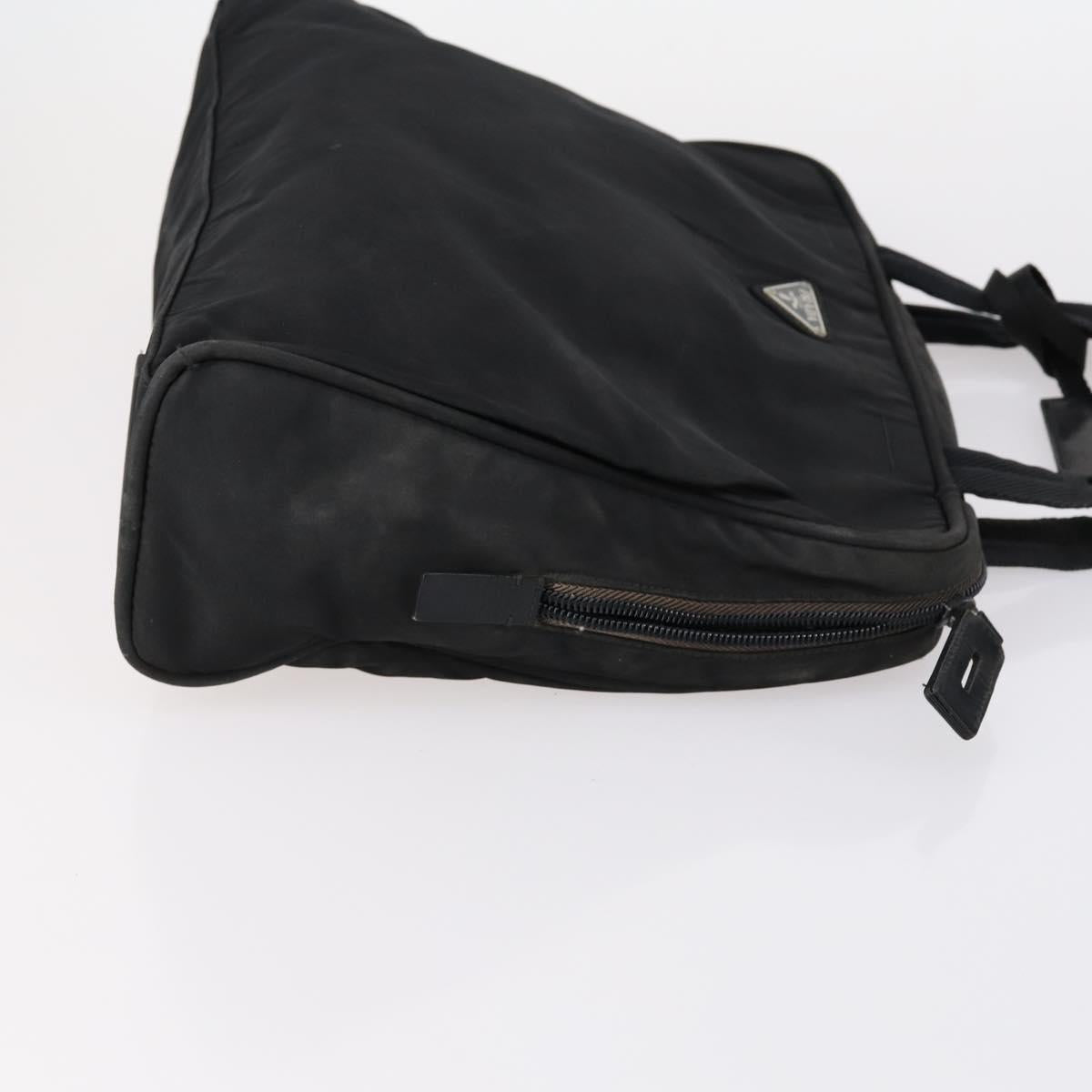 PRADA Sports Hand Bag Nylon Canvas 3 Set Green Black Auth 154548