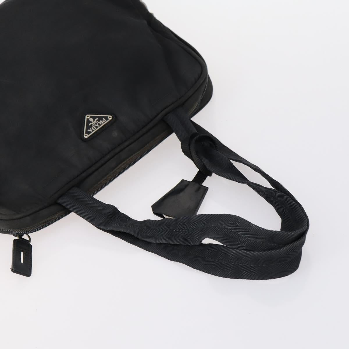 PRADA Sports Hand Bag Nylon Canvas 3 Set Green Black Auth 154548