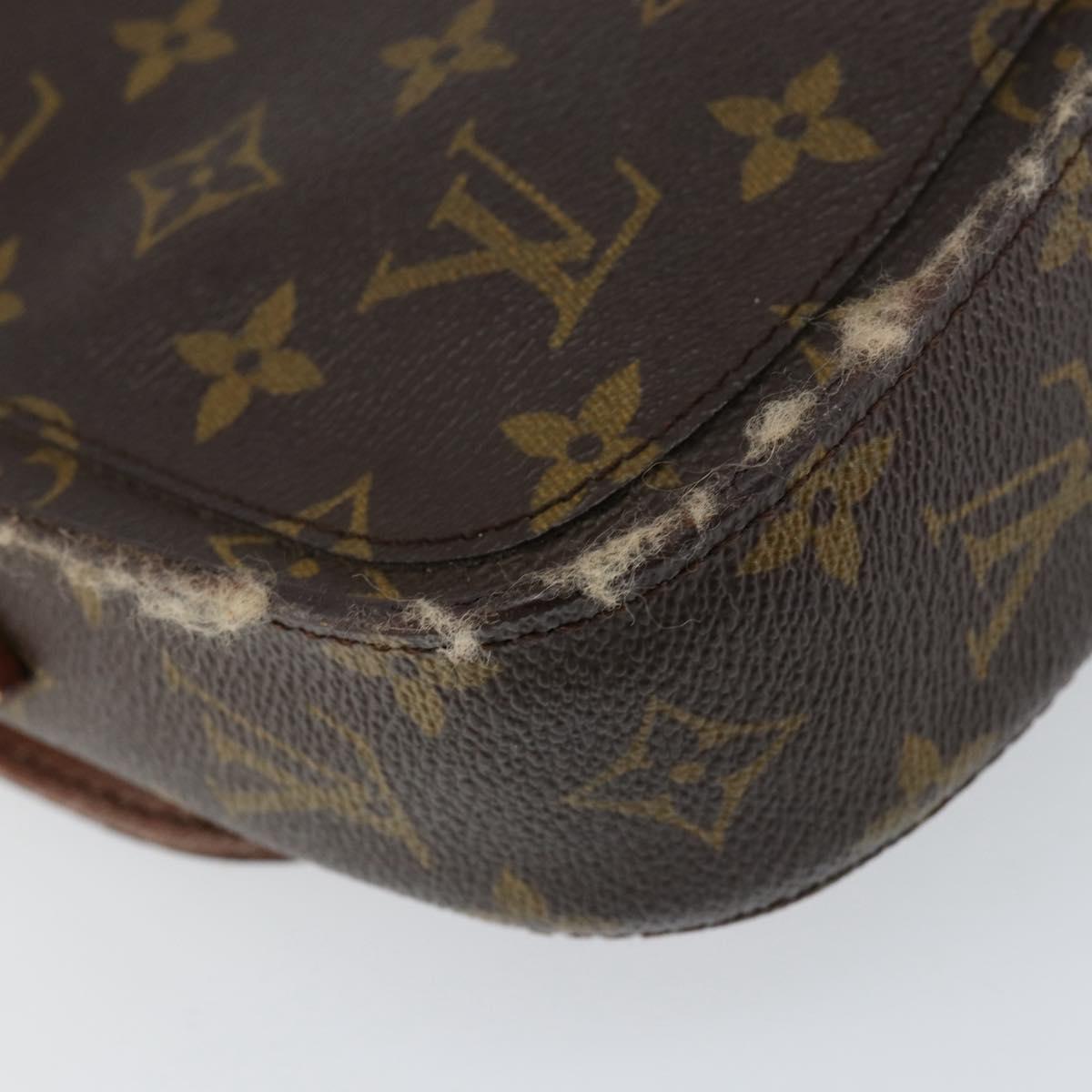 LOUIS VUITTON Monogram Saint Cloud PM Shoulder Bag M51244 LV Auth 154571