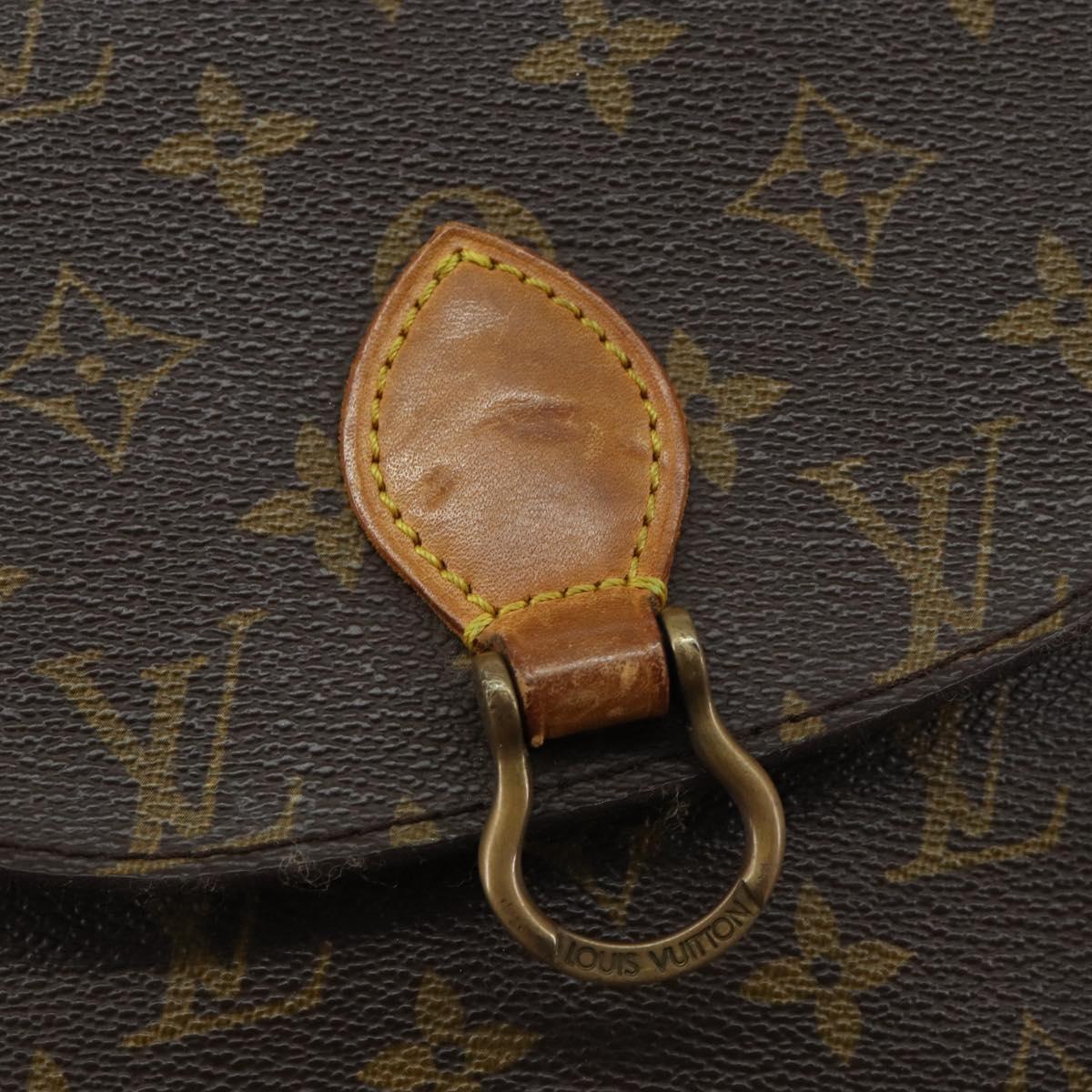 LOUIS VUITTON Monogram Saint Cloud PM Shoulder Bag M51244 LV Auth 154571