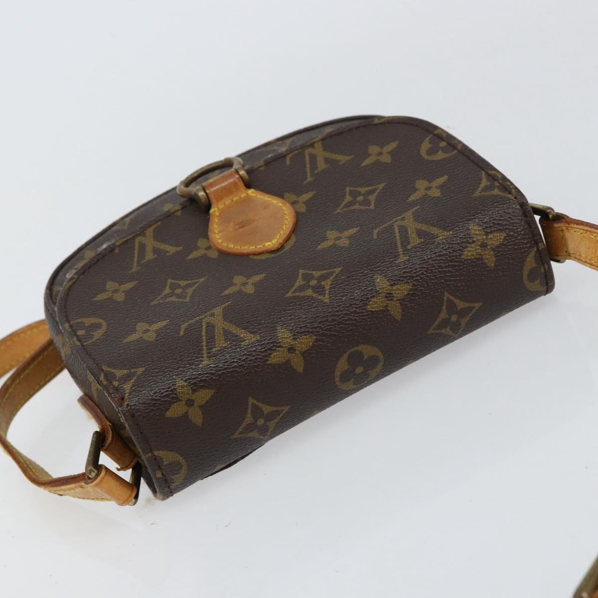 LOUIS VUITTON Monogram Saint Cloud PM Shoulder Bag M51244 LV Auth 154571