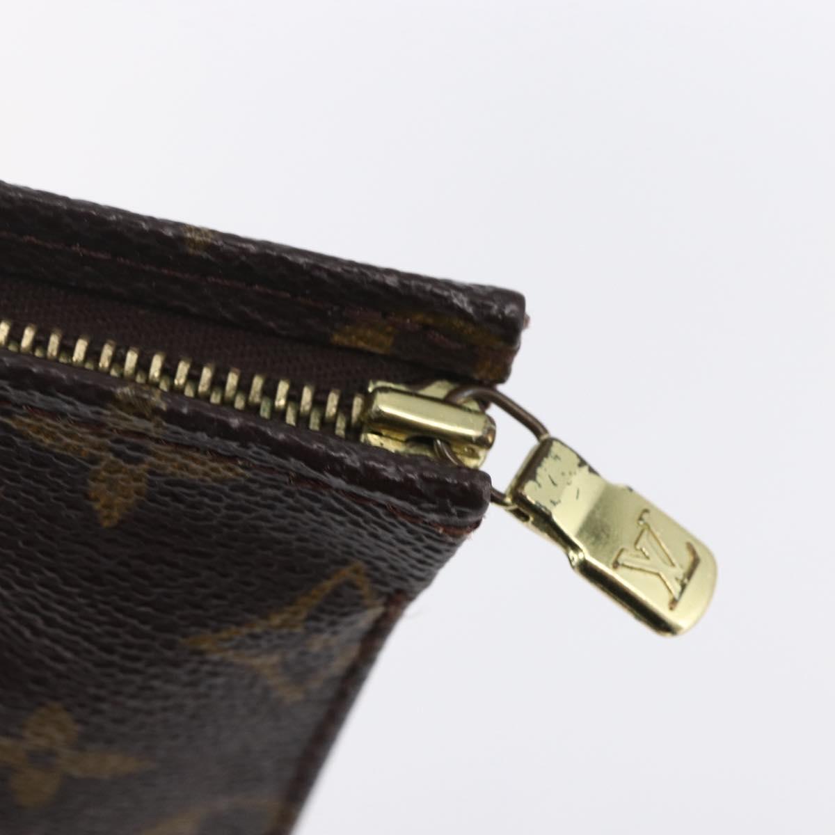LOUIS VUITTON Monogram Poche Toilette 26 Pouch M47542 LV Auth 154572
