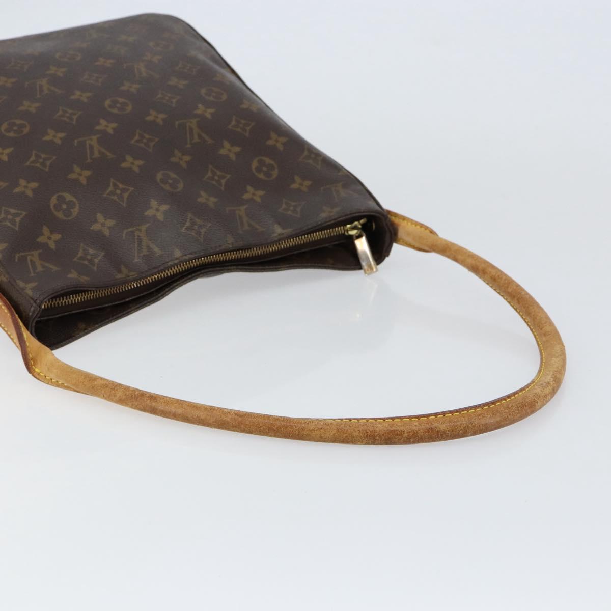 LOUIS VUITTON Monogram Looping GM Shoulder Bag M51145 LV Auth 154573
