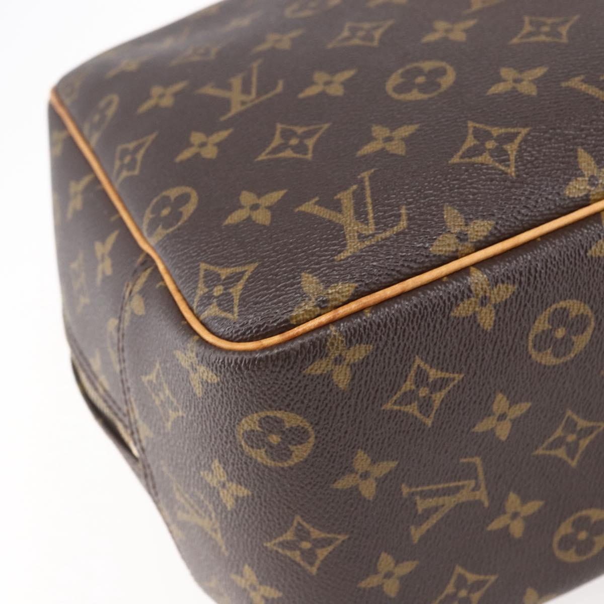 LOUIS VUITTON Monogram Deauville Hand Bag M47270 LV Auth 154574