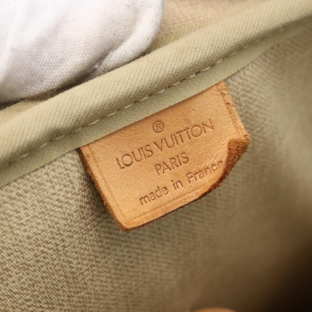 LOUIS VUITTON Monogram Deauville Hand Bag M47270 LV Auth 154574