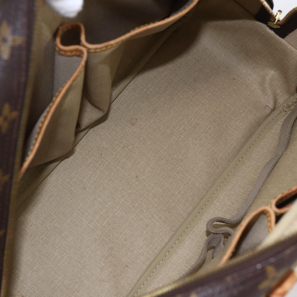 LOUIS VUITTON Monogram Deauville Hand Bag M47270 LV Auth 154574