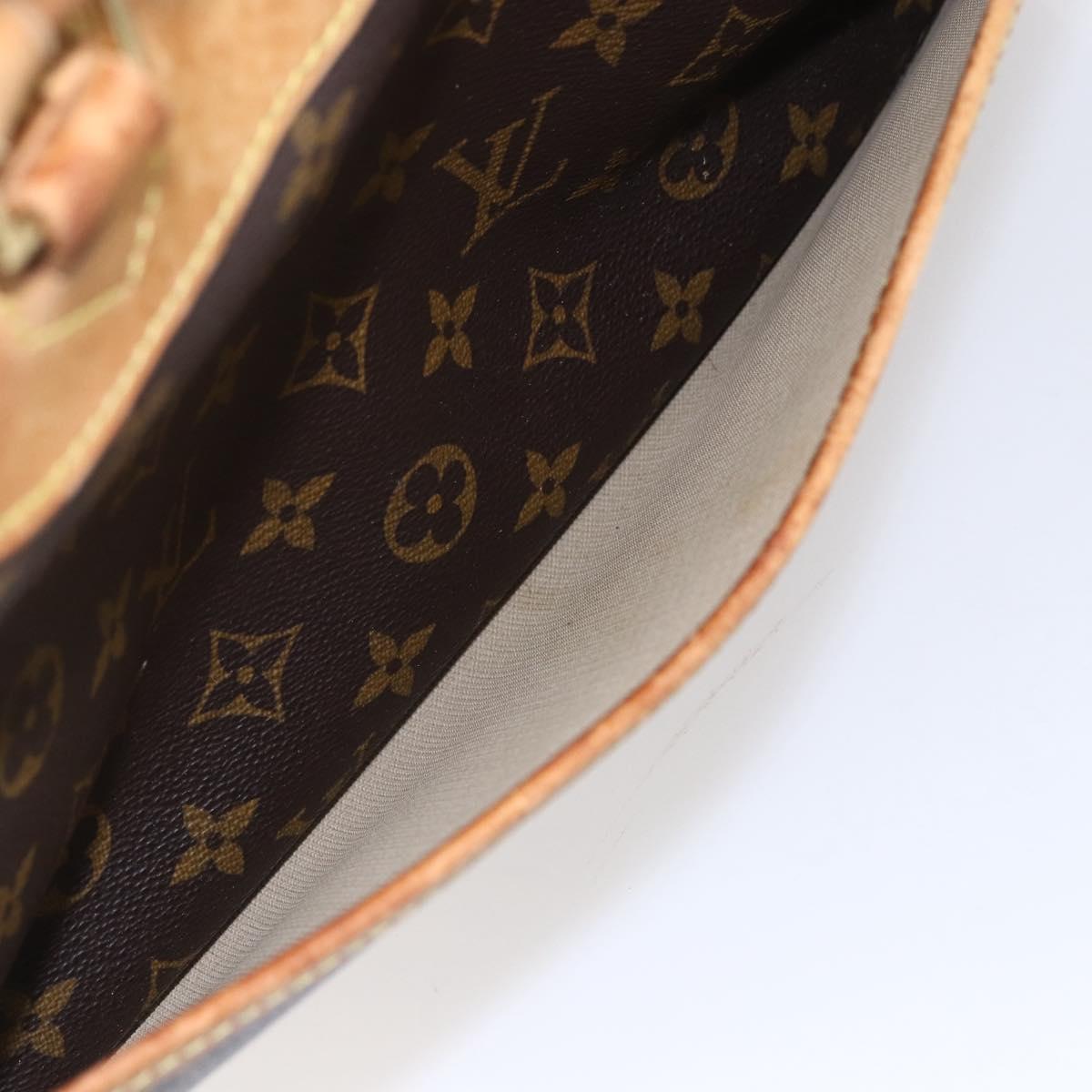 LOUIS VUITTON Monogram Deauville Hand Bag M47270 LV Auth 154574