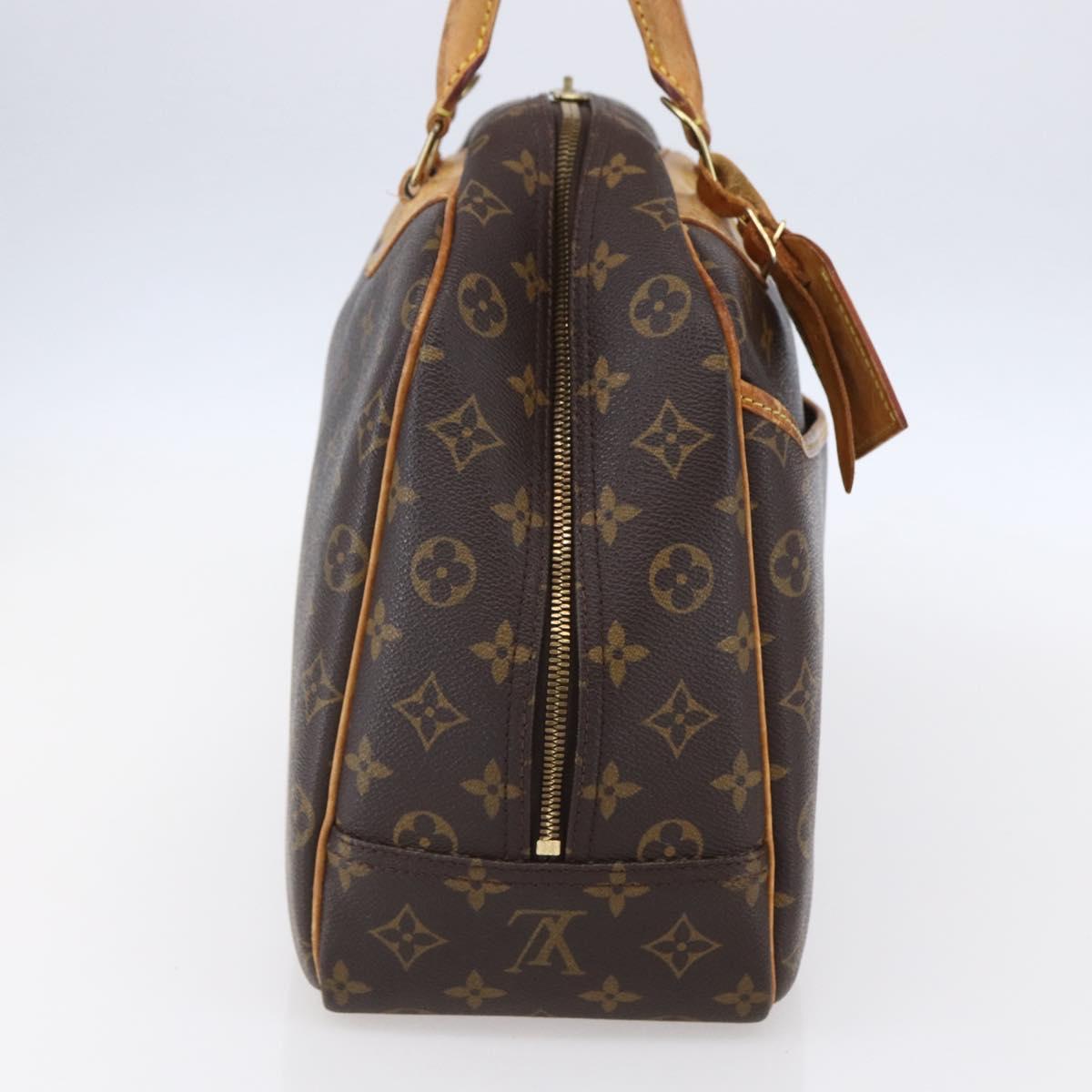 LOUIS VUITTON Monogram Deauville Hand Bag M47270 LV Auth 154574