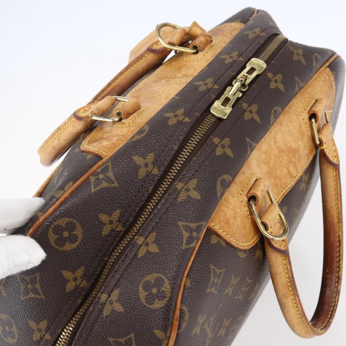 LOUIS VUITTON Monogram Deauville Hand Bag M47270 LV Auth 154574