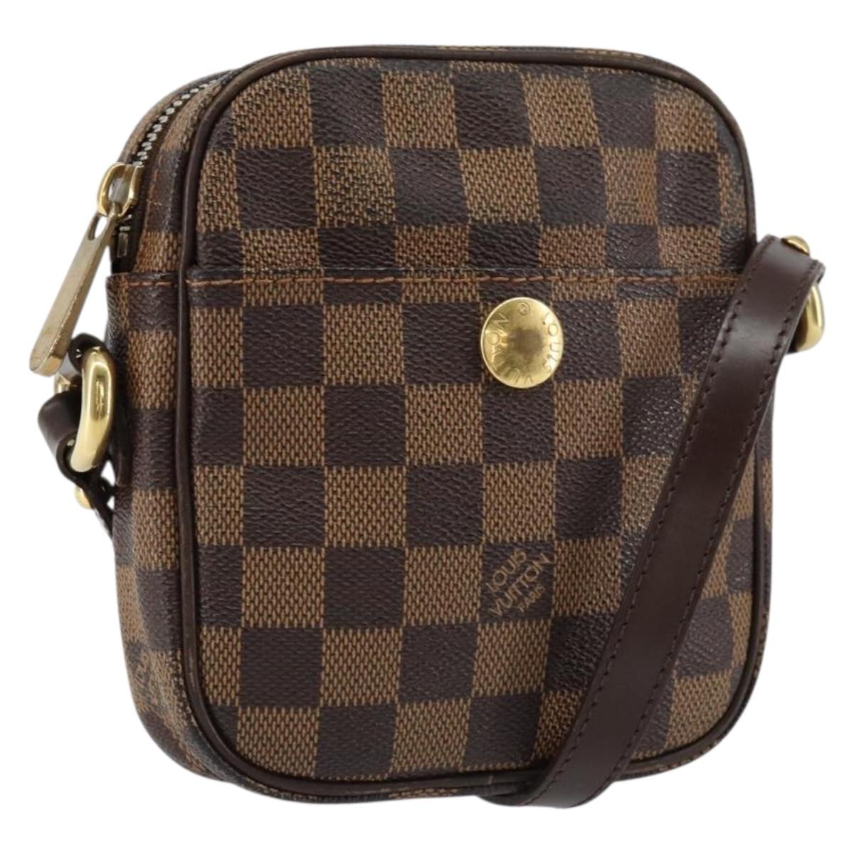LOUIS VUITTON Damier Ebene Lift Shoulder Bag N60009 LV Auth 154575