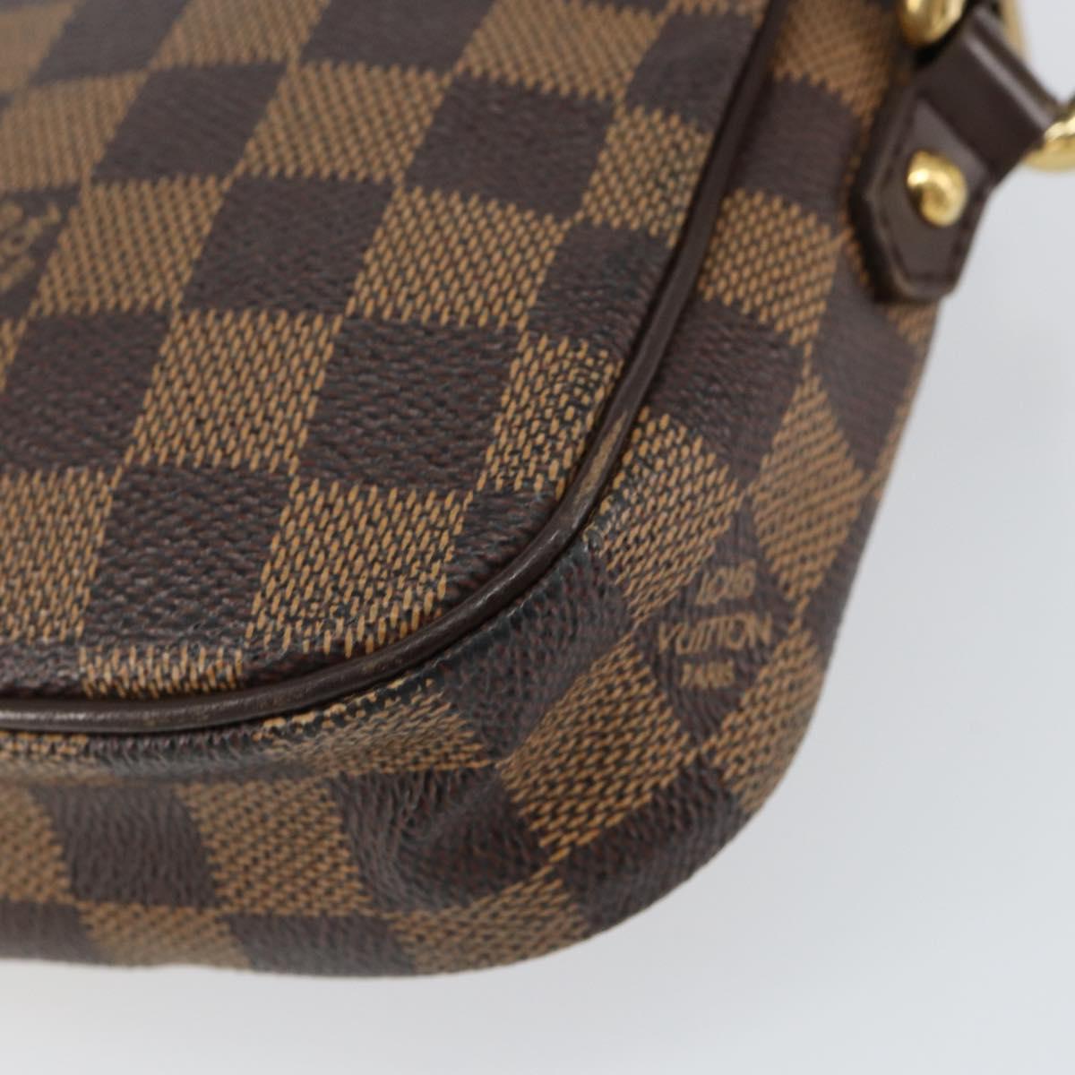 LOUIS VUITTON Damier Ebene Lift Shoulder Bag N60009 LV Auth 154575