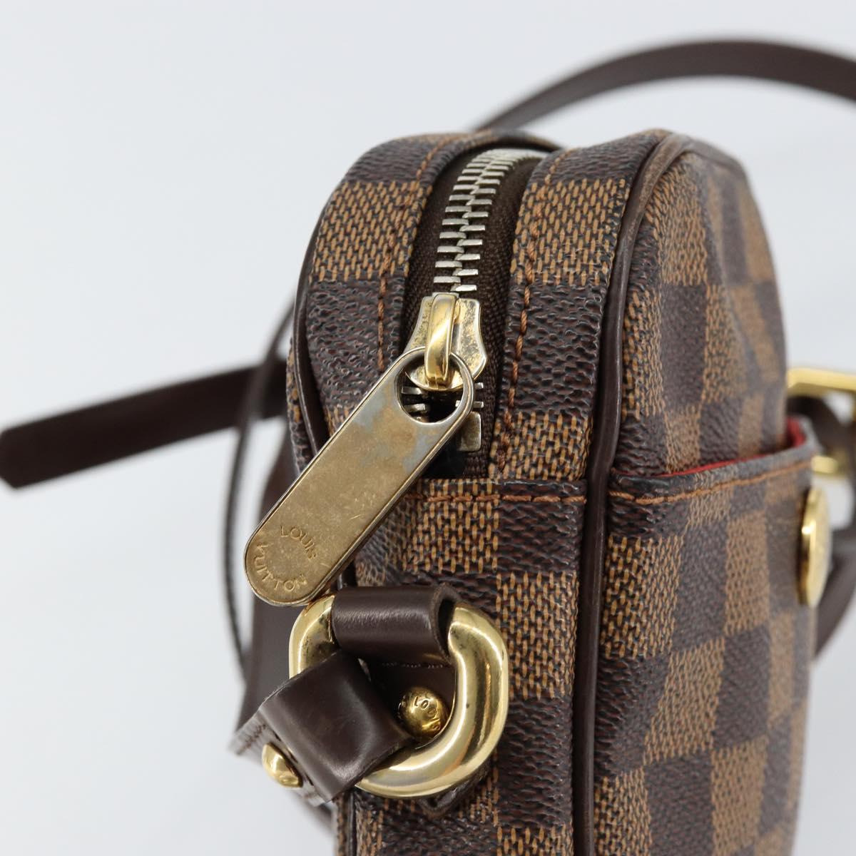 LOUIS VUITTON Damier Ebene Lift Shoulder Bag N60009 LV Auth 154575
