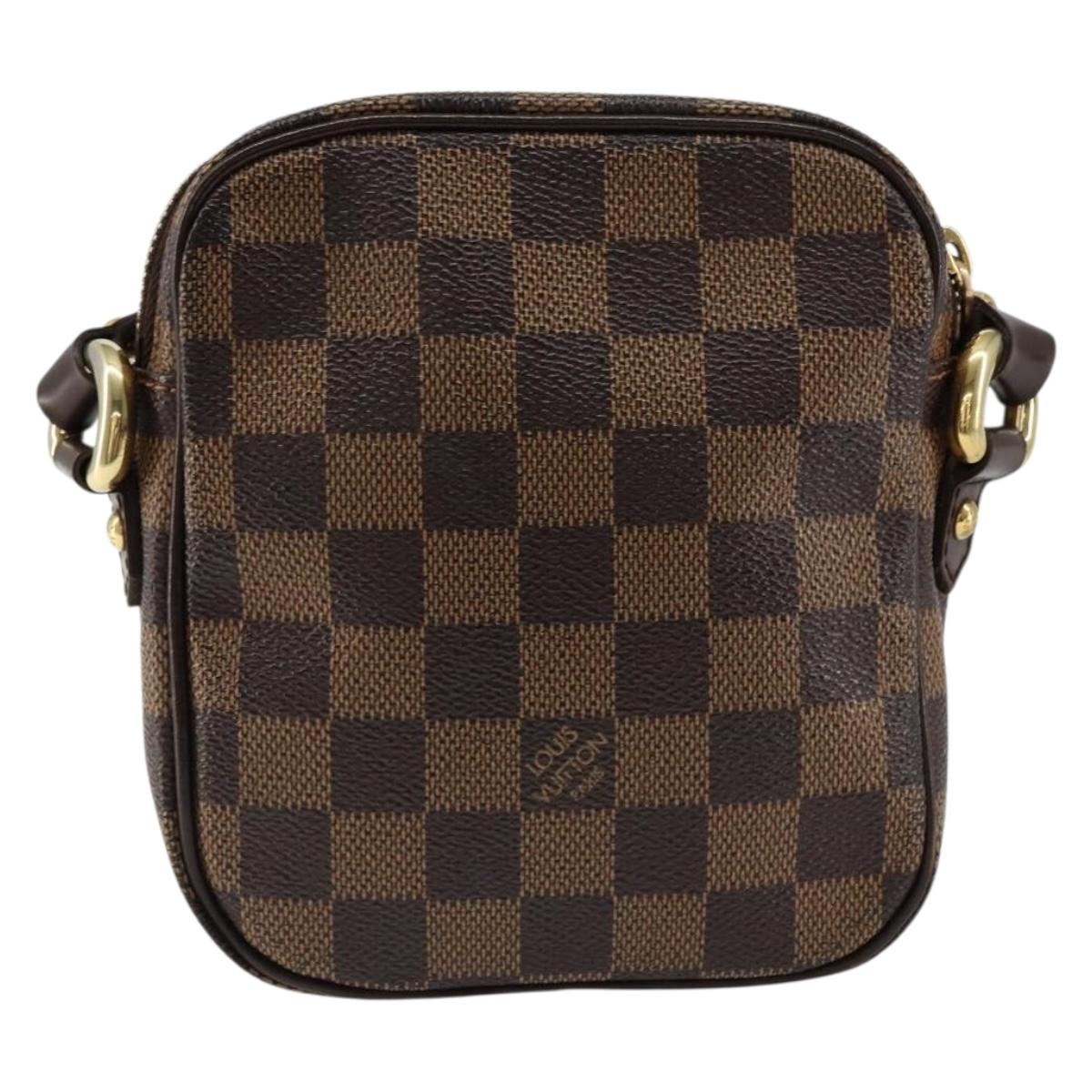 LOUIS VUITTON Damier Ebene Lift Shoulder Bag N60009 LV Auth 154575