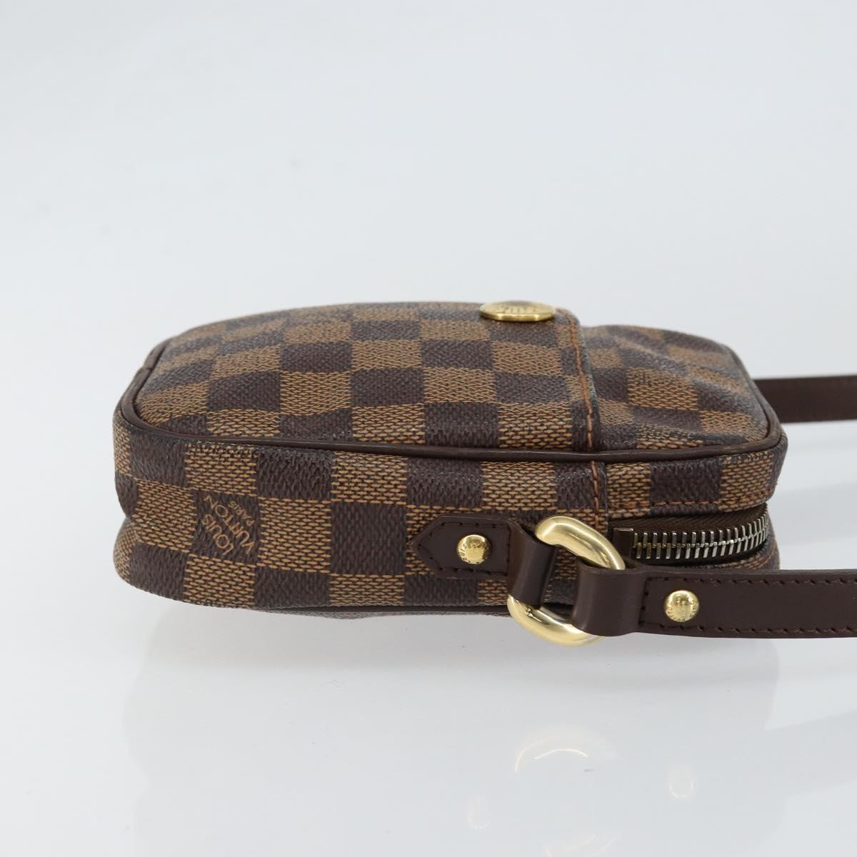 LOUIS VUITTON Damier Ebene Lift Shoulder Bag N60009 LV Auth 154575