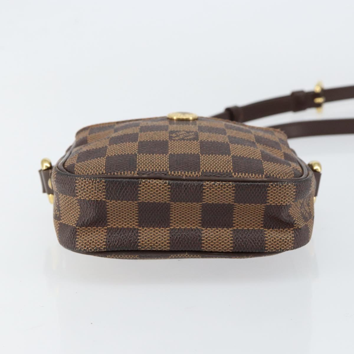 LOUIS VUITTON Damier Ebene Lift Shoulder Bag N60009 LV Auth 154575