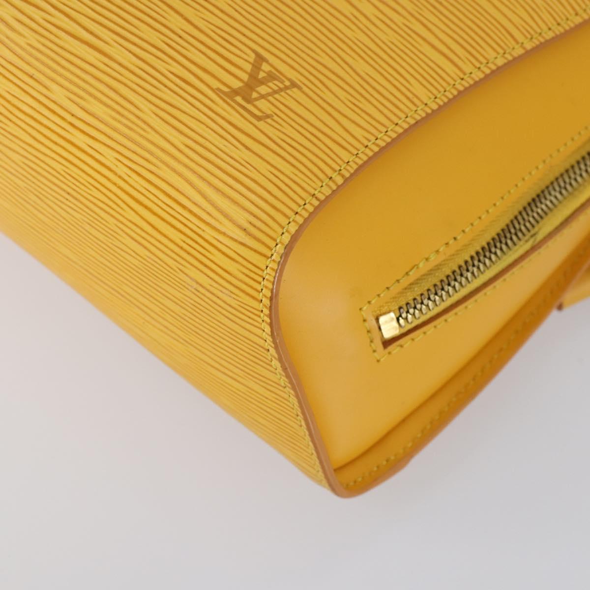 LOUIS VUITTON Epi Mabillon Backpack Yellow M52239 LV Auth 154576