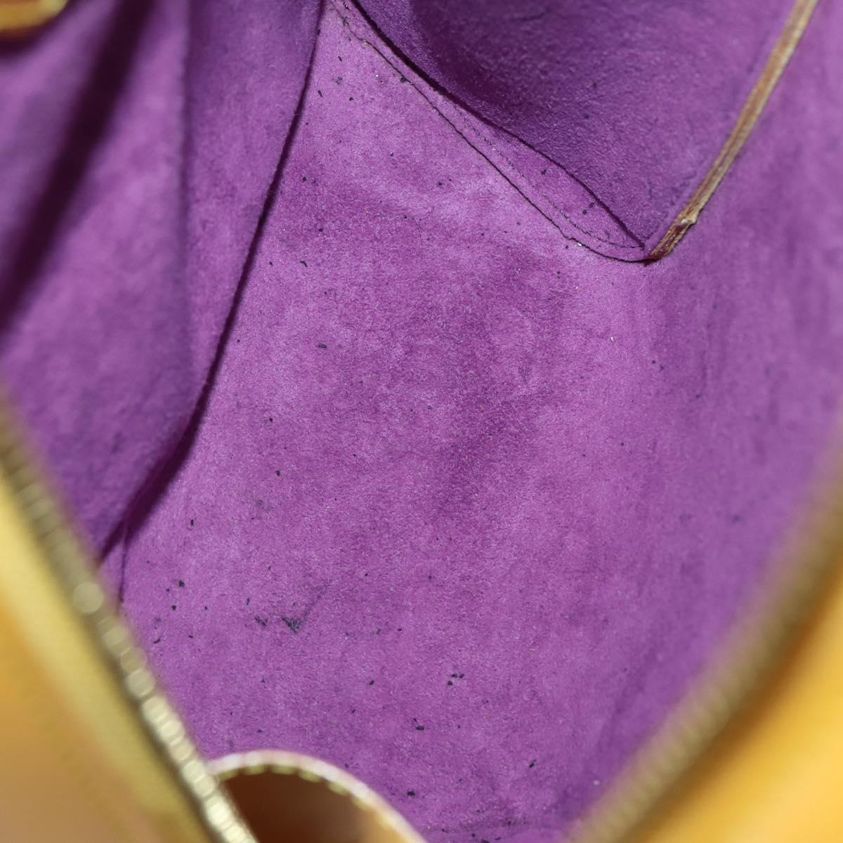 LOUIS VUITTON Epi Mabillon Backpack Yellow M52239 LV Auth 154576