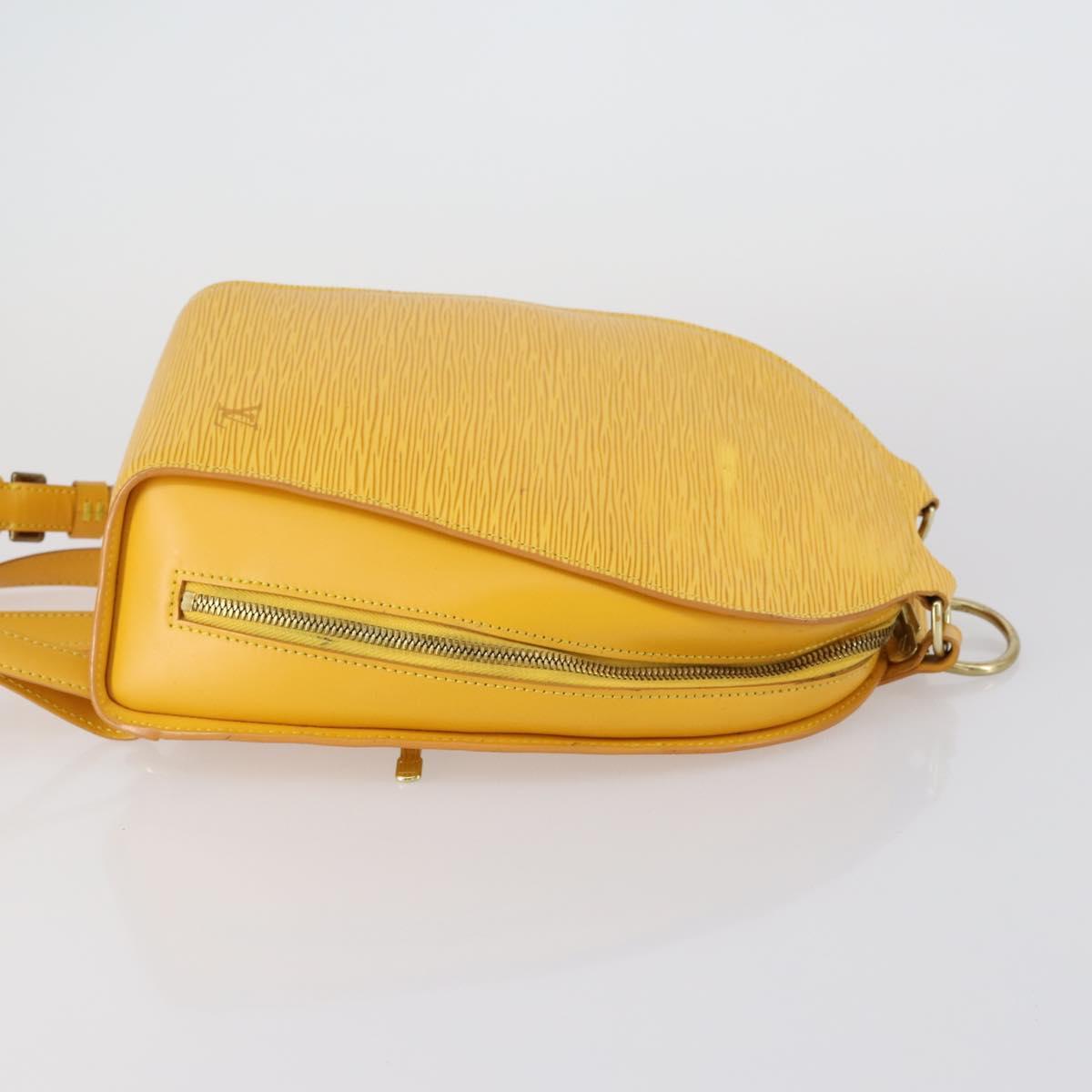 LOUIS VUITTON Epi Mabillon Backpack Yellow M52239 LV Auth 154576