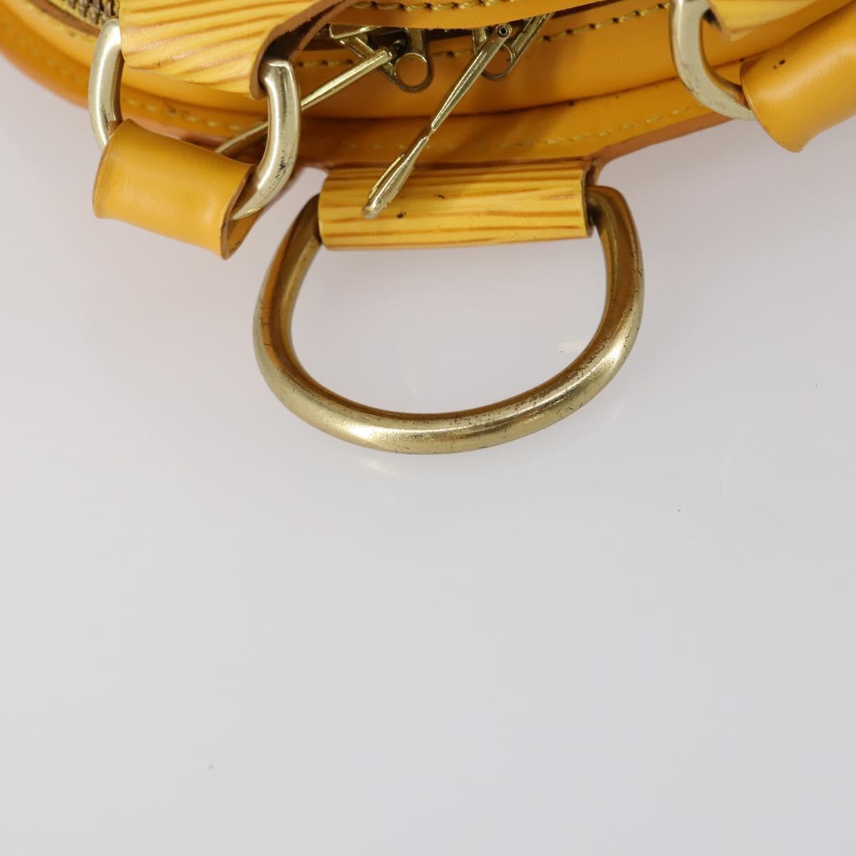 LOUIS VUITTON Epi Mabillon Backpack Yellow M52239 LV Auth 154576