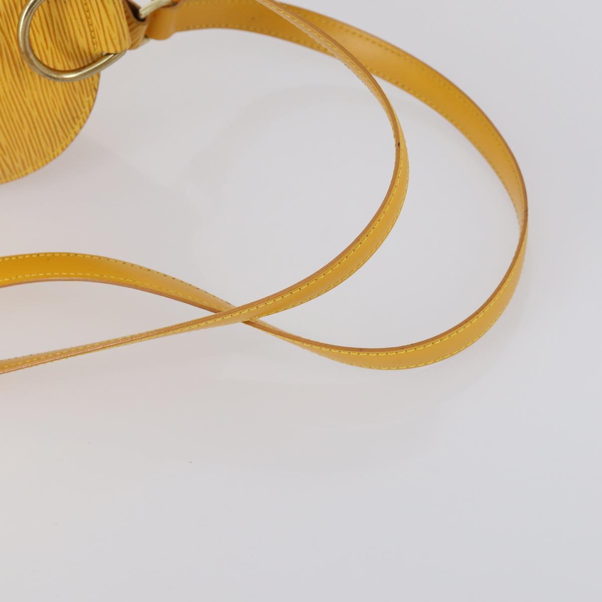 LOUIS VUITTON Epi Mabillon Backpack Yellow M52239 LV Auth 154576