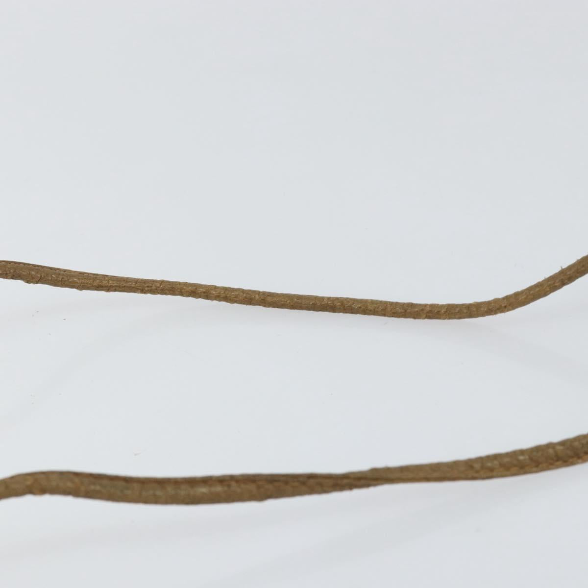 GUCCI GG Supreme Shoulder Bag PVC Beige Gold 97 02 068 Auth 154585