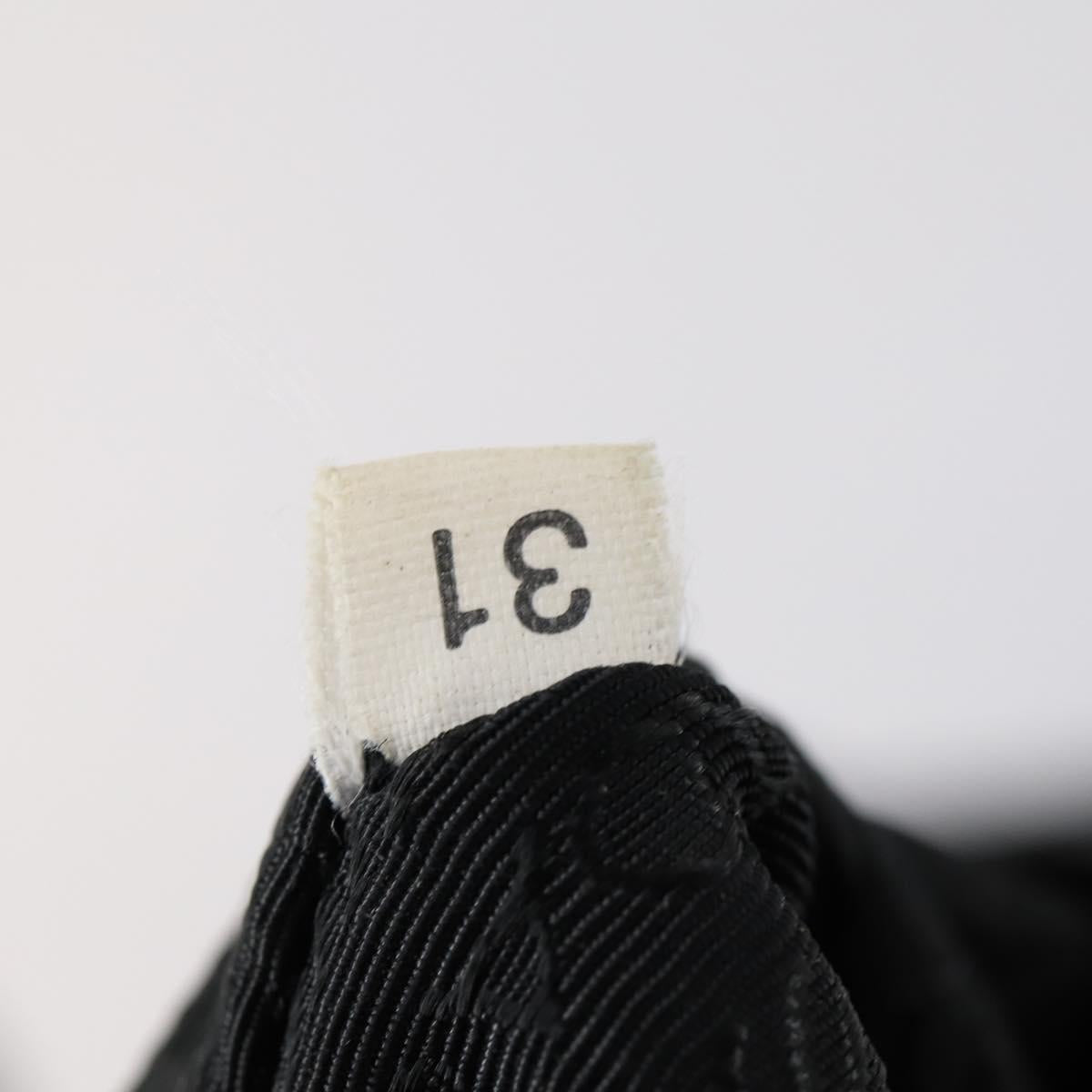 PRADA Backpack Nylon Green Silver Auth 154589