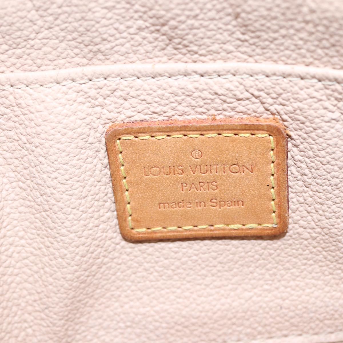 LOUIS VUITTON Monogram Pochette Cosmetic PM Pouch M43998 LV Auth 154592