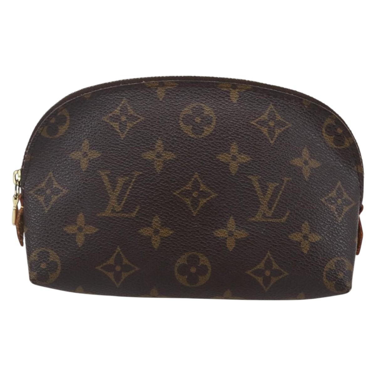 LOUIS VUITTON Monogram Pochette Cosmetic PM Pouch M43998 LV Auth 154592
