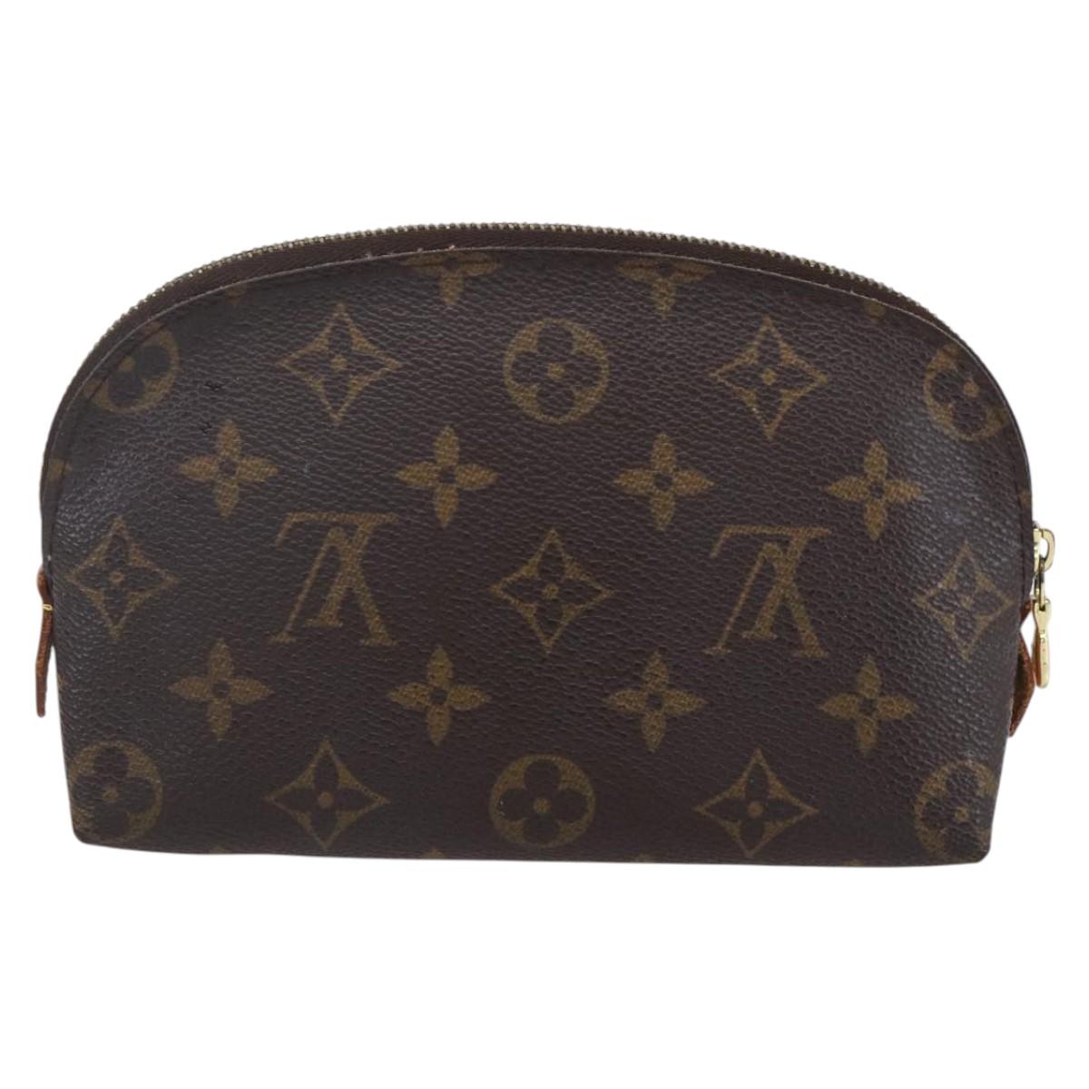 LOUIS VUITTON Monogram Pochette Cosmetic PM Pouch M43998 LV Auth 154592