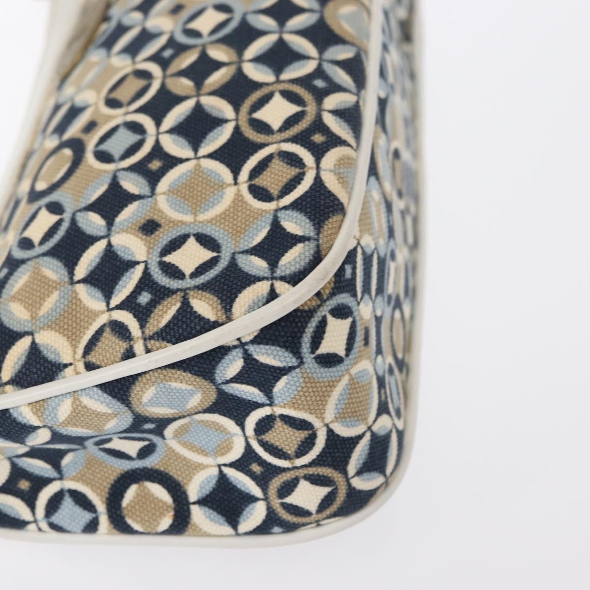 CELINE Accessory Pouch Canvas Navy Auth 154611